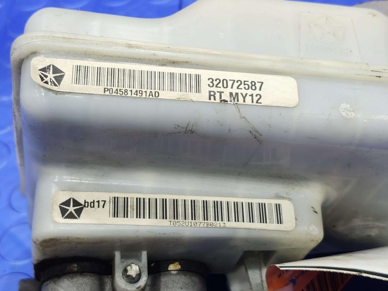 2017 Dodge Grand Caravan Master Cylinder