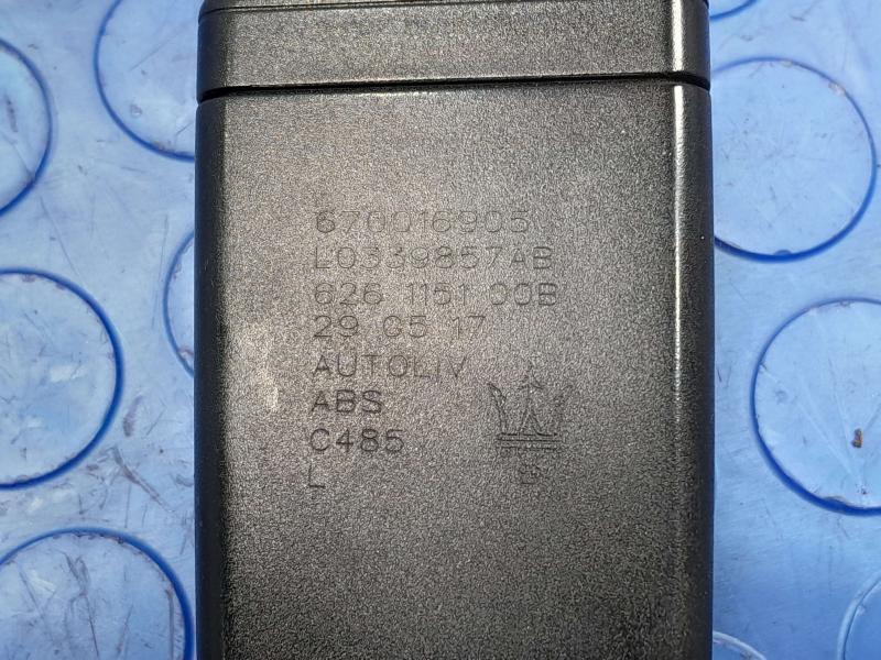 2018 Maserati Ghibli Front Seat Belt