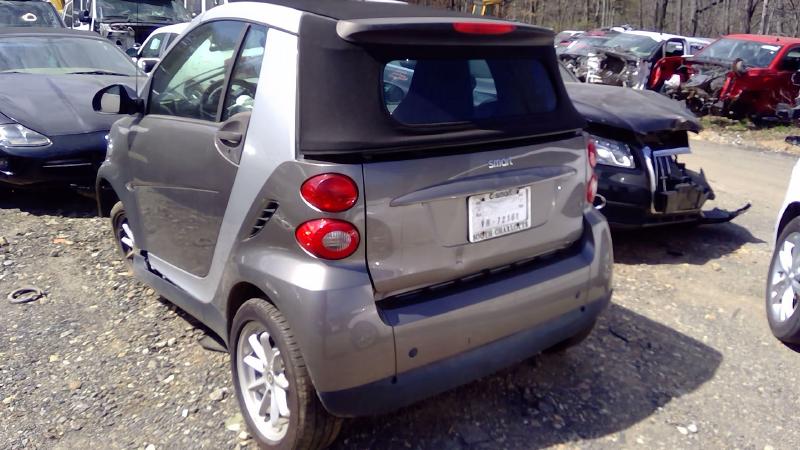 2009 Smart Fortwo Air Bag