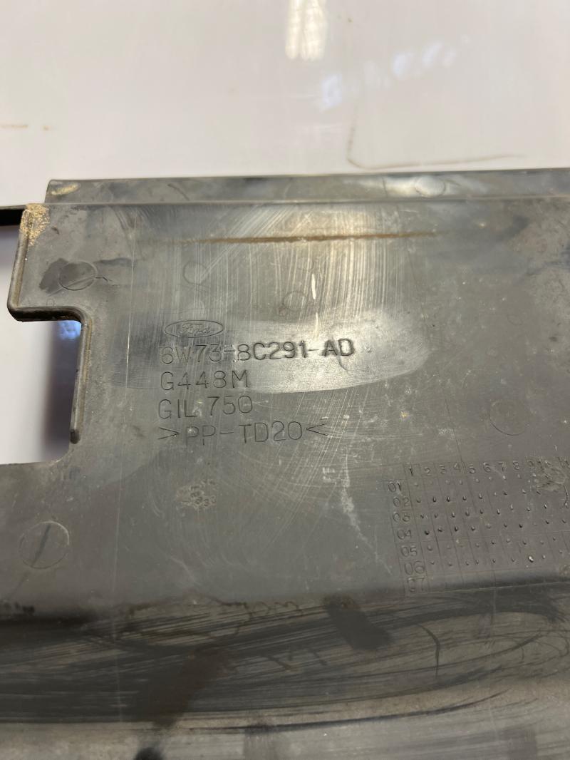 2003 - 2011 Ford Crown Victoria Core Support Cover Shield OEM 5W738C291AB