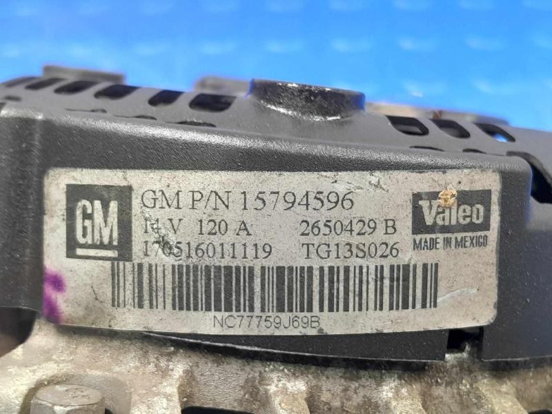 2006-2010 Pontiac Solstice Alternator Assembly 125 Amp Genuine OEM 15794596