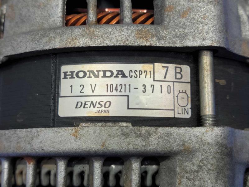 2017 Honda Civic Alternator