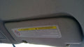 2003 Nissan 350Z Coupe Sun Visor RH Passenger Side Gray OEM 96400CD80A
