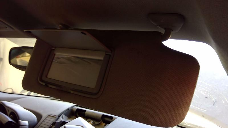 2003 Nissan 350Z Coupe Sun Visor RH Passenger Side Gray OEM 96400CD80A
