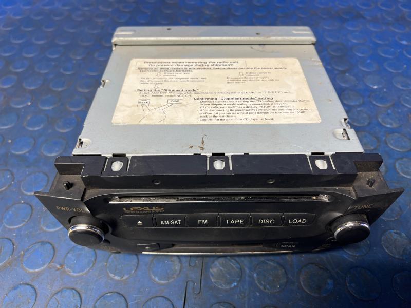 2006 Lexus GS300 Audio & Visual Equip.(Radio)