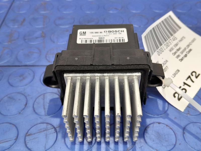 2017-2023 GMC Acadia Blower Motor Resistor Module Genuine OEM 13598090