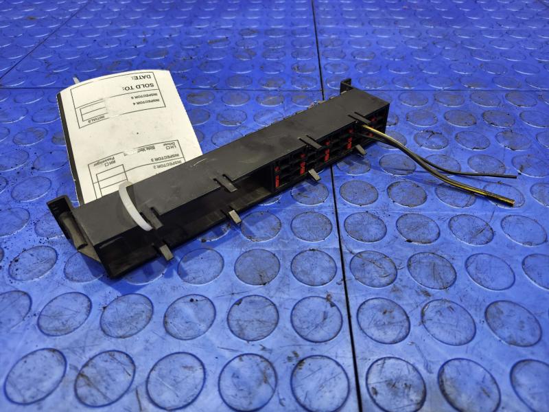 2012 Mercedes Sprinter Cabin Fuse Box