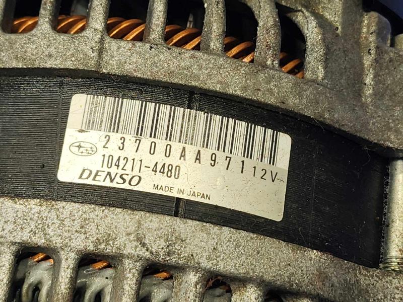 2019 Subaru Crosstrek Alternator