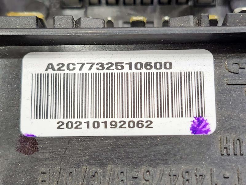 2020 Ford Mustang Cabin Fuse Box