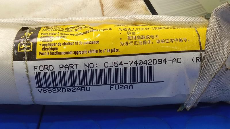 2013 Ford Escape Pasenger Side Curtain Roof Air Bag Right Side OEM CJ5Z78042D94A