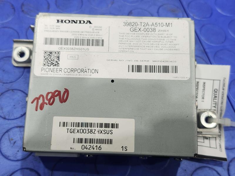 2014 Honda Accord Audio & Visual Equip.(Radio)