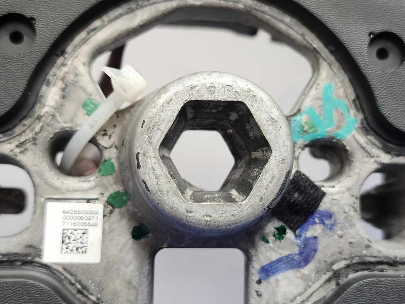 2017-2023 Volvo S90 Steering Wheel Black Leather Genuine OEM Part 32288783