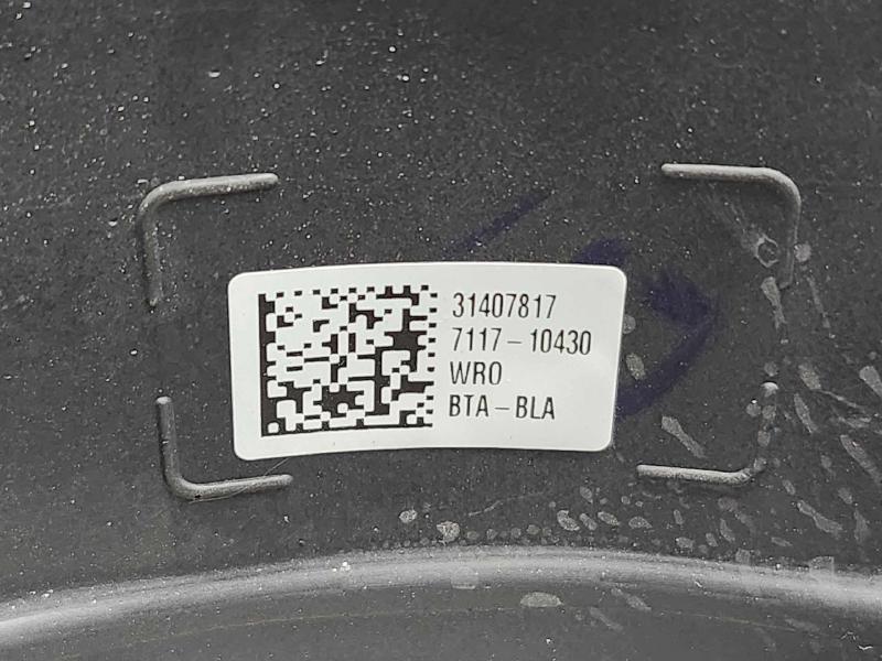 2017-2023 Volvo S90 Steering Wheel Black Leather Genuine OEM Part 32288783