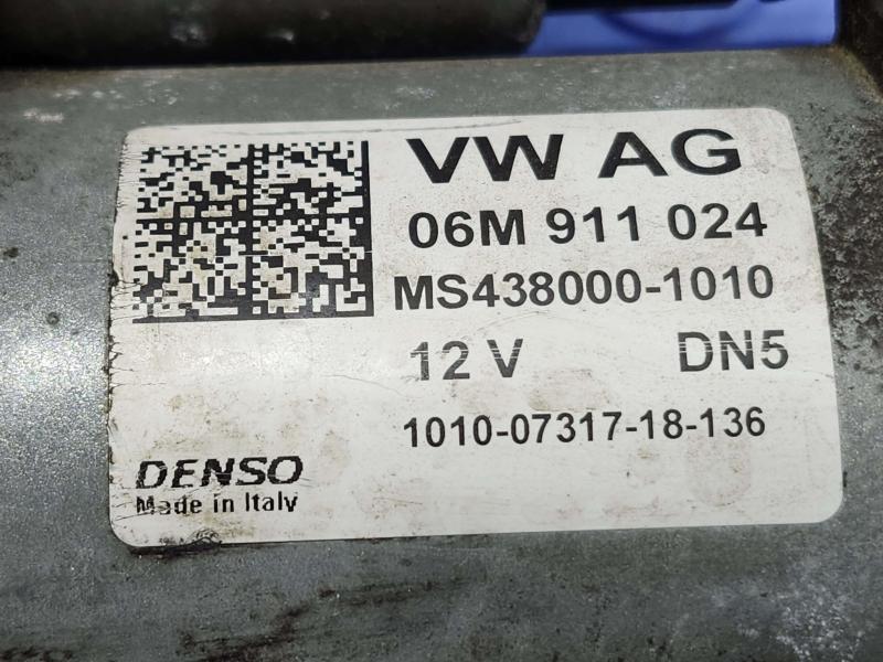 2017-2019 Audi Q7 OEM 3.0L Starter Motor Assembly Genuine Denso 06M911024