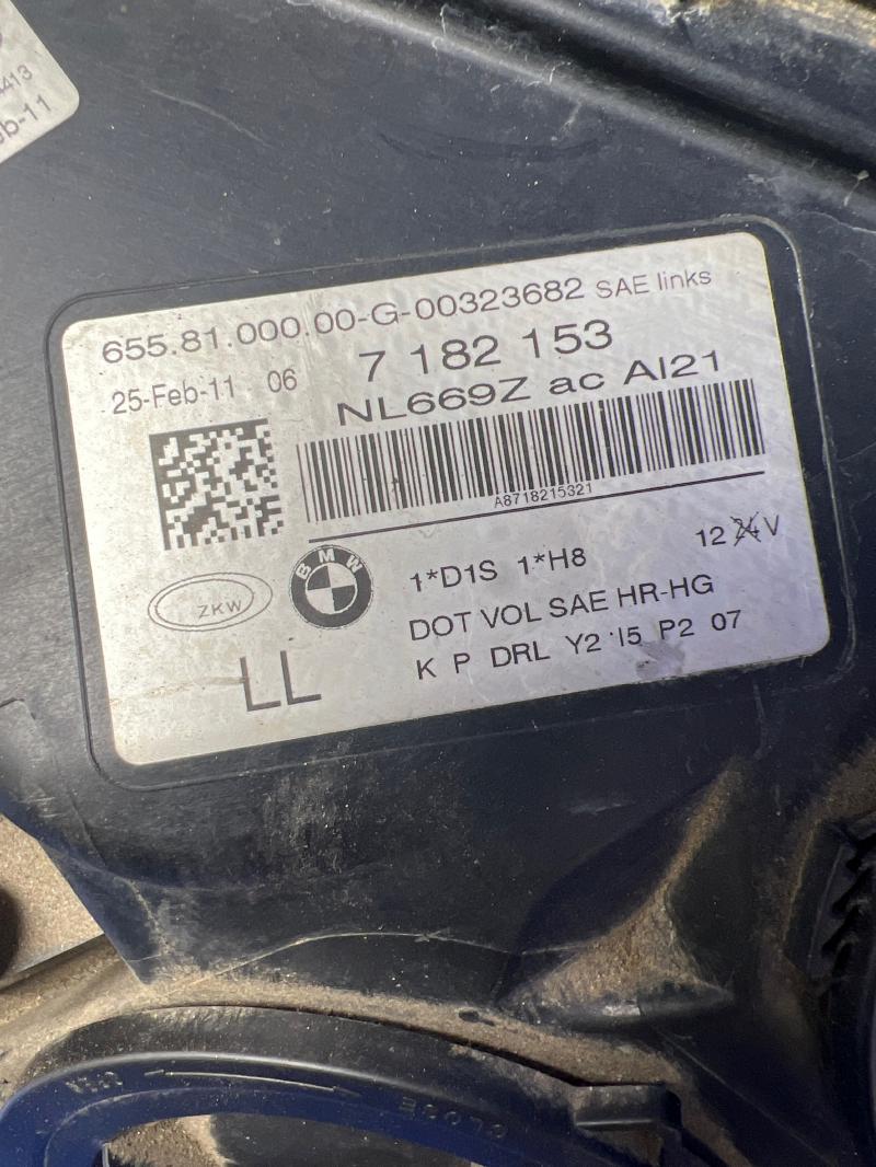 2012 BMW 740I Headlamp Assembly