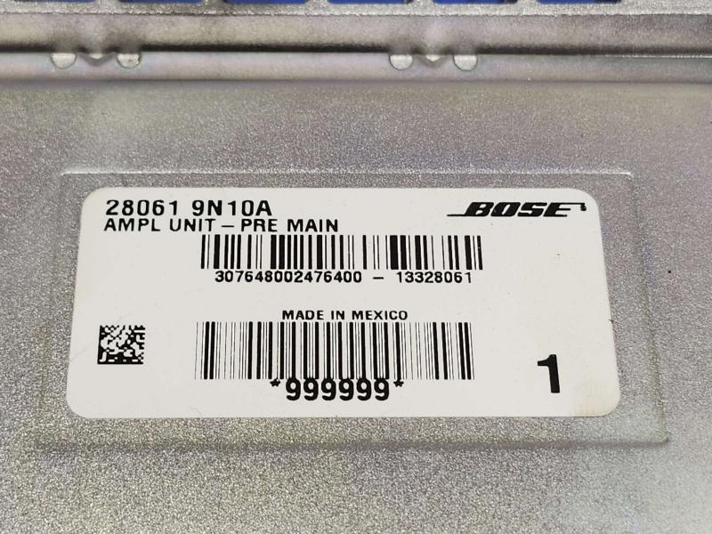 2014 Nissan Maxima Audio & Visual Equip.(Radio)