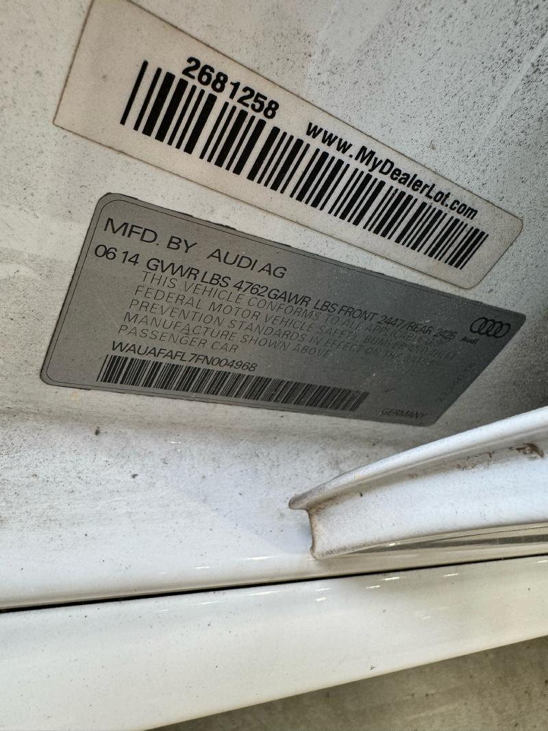 2015 Audi A4 Air Cond. Evaporator