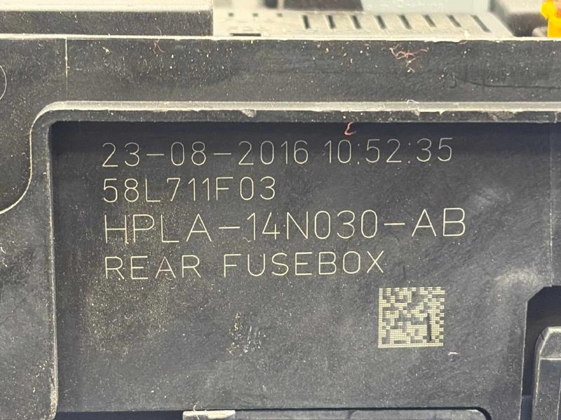 2016 Land Rover Range Rov Cabin Fuse Box