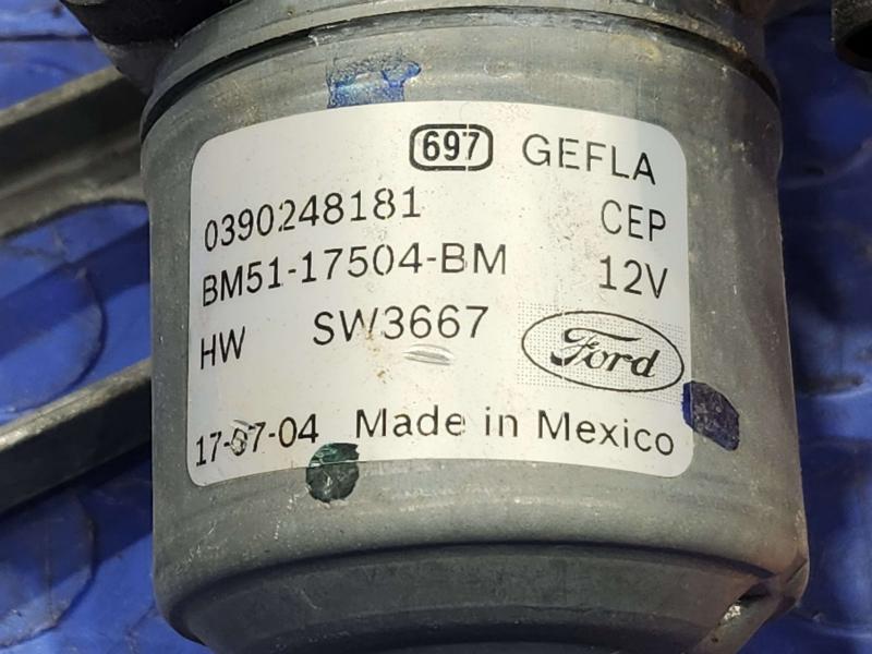 2017 Ford Focus Wiper Motor Front
