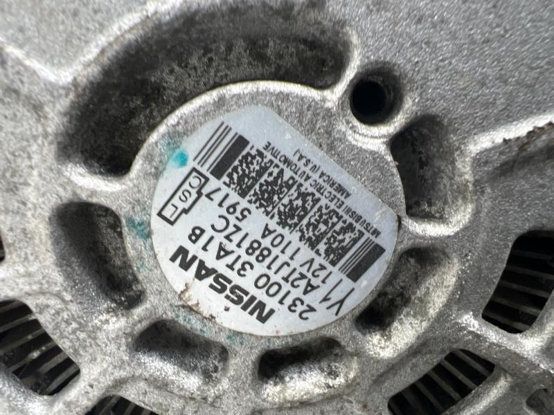 2015 Nissan Altima Alternator