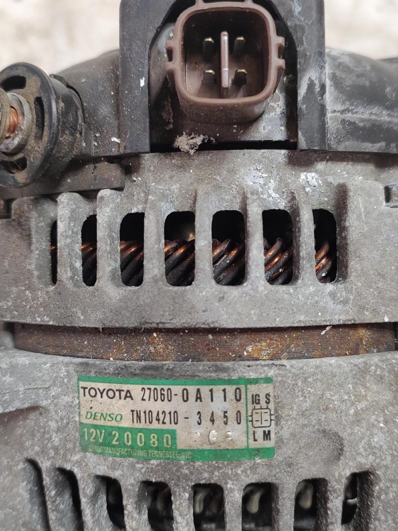 2006 Toyota Sienna Alternator