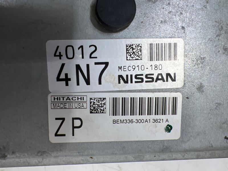 2014 Nissan Versa Engine/Motor Brain Box