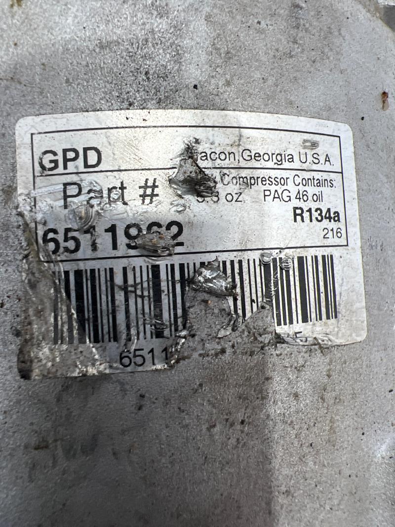 1999 - 2003 Saab 9-3 AC Compressor Assembly OEM 4635892