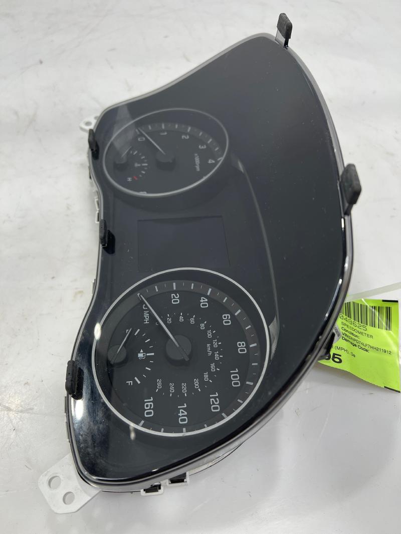 2017 Hyundai Elantra Speedometer