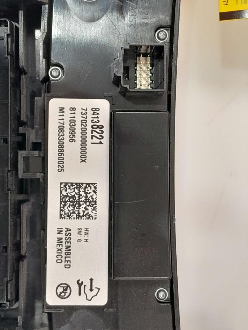 2017 Buick Lacrosse Automatic Temperature Climate Controls OEM 84138221