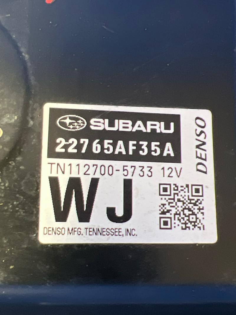 2015 Subaru Legacy Engine/Motor Brain Box
