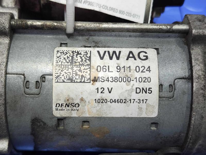 2017-2024 Audi Q7 2.0L Starter Motor Assembly Genuine Denso OEM 06L911024