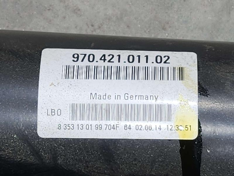 2015 Porsche Panamera Rear Drive Shaft