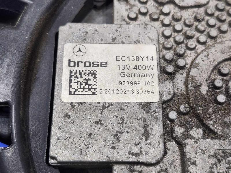 2012 Mercedes ML-Class Electric Cooling Motor