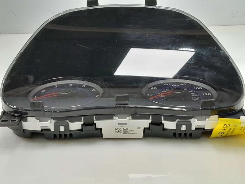 2016 Hyundai Accent Speedometer
