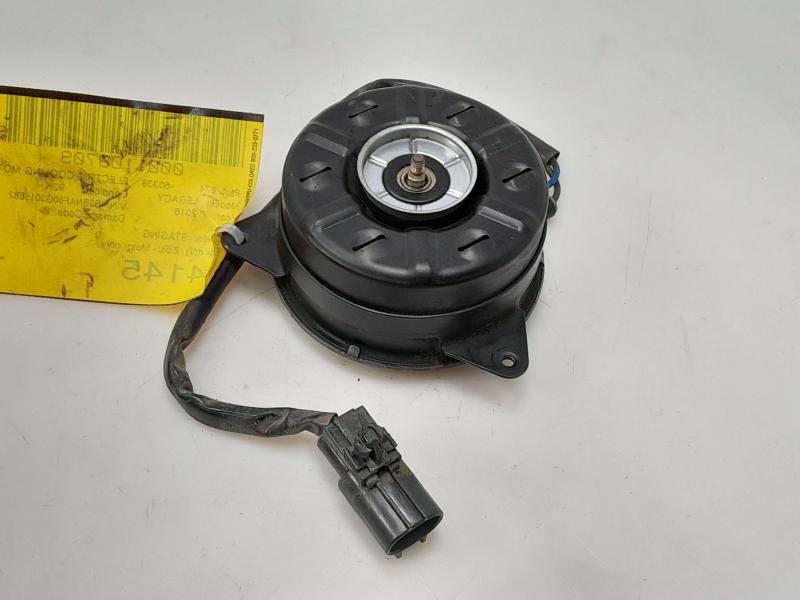 2016 Subaru Legacy Electric Cooling Motor