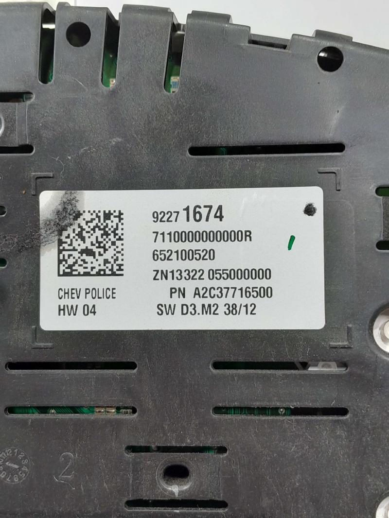 2014 Chevrolet Caprice Speedometer
