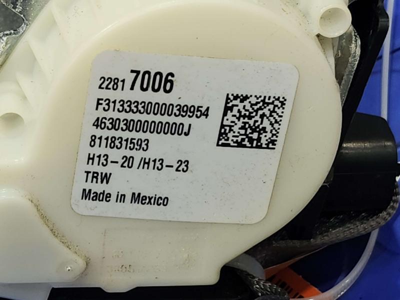 2014 Chevrolet Silverado 1500 Rear Seat Belt