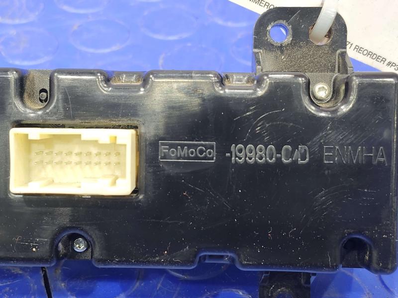2014 Ford Explorer Rear Temperature Climate Control Panel Heated Seats OEM DA8T-19980-DA