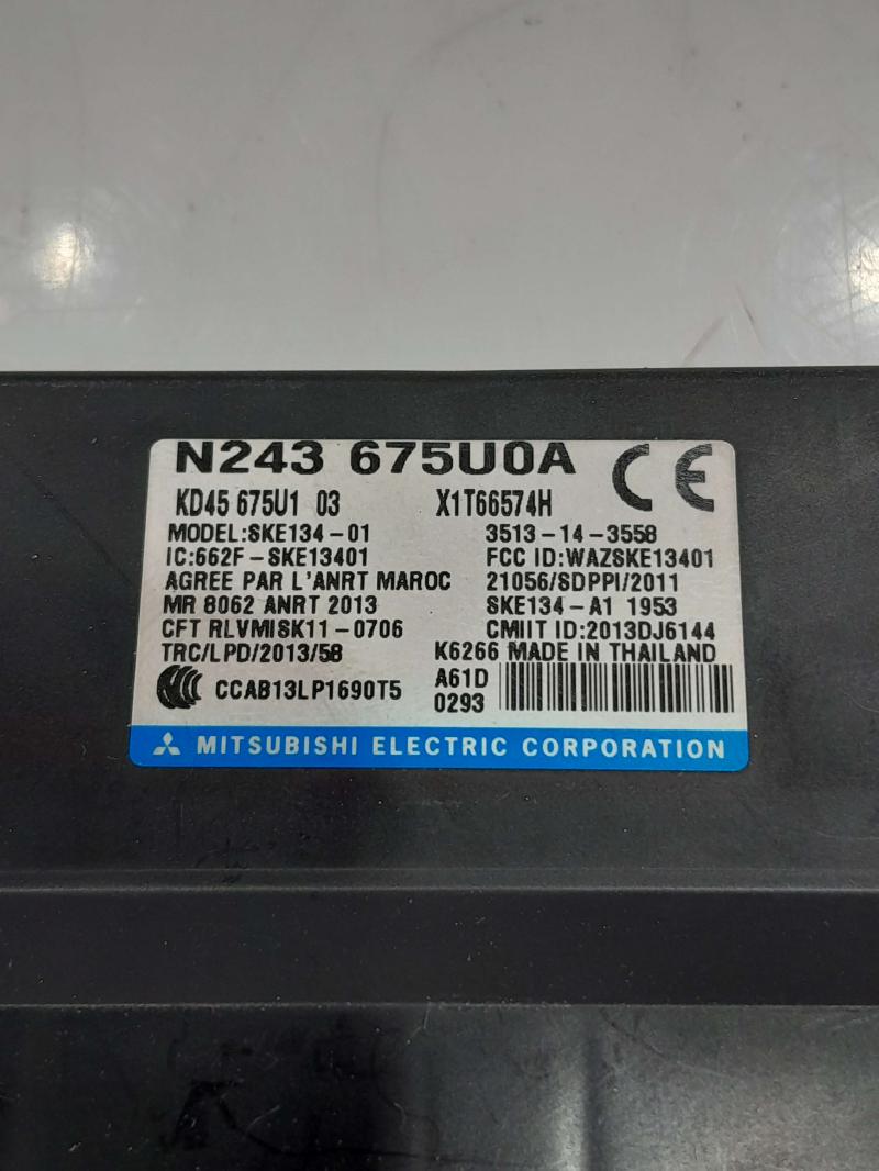 2016 Mazda CX-9 Chassis Brain Box