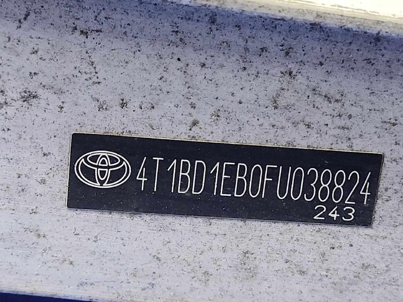 2015 Toyota Avalon Rear Bumper Reinforcement
