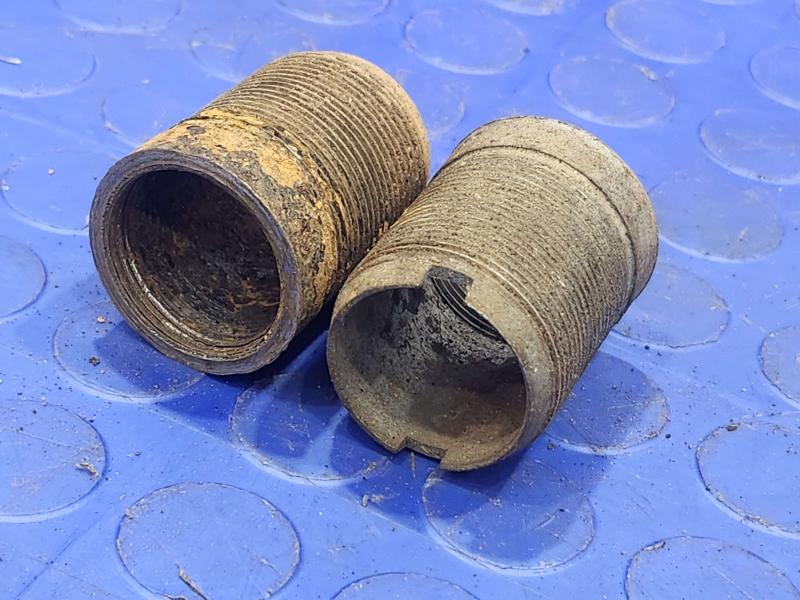 1988-1993 Isuzu NPR Chrome Wheel Lug Nut Covers Caps OEM Set