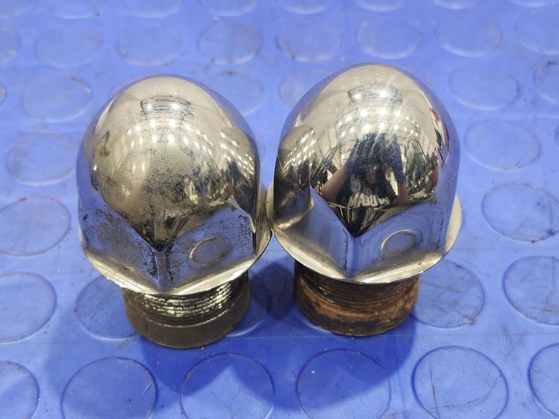1988-1993 Isuzu NPR Chrome Wheel Lug Nut Covers Caps OEM Set