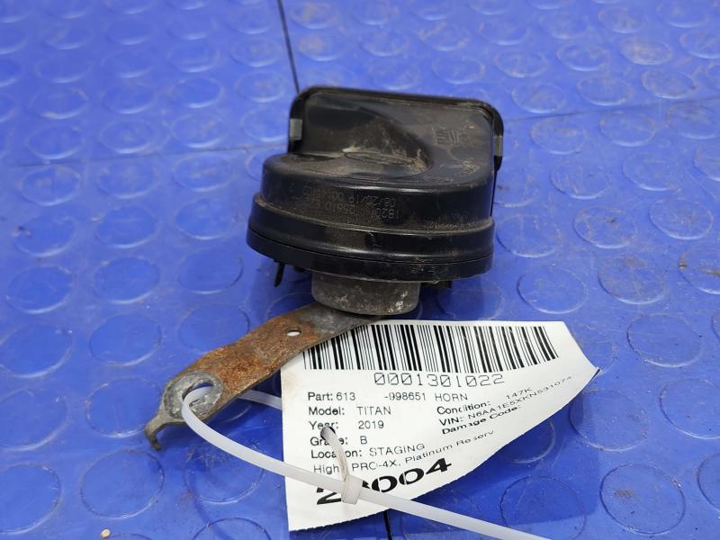 2017-2024 Nissan Titan High Note Horn Assembly Genuine OEM Part 25610EZ00A