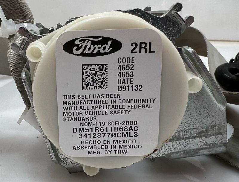 2013 Ford C-MAX Rear Seat Belt