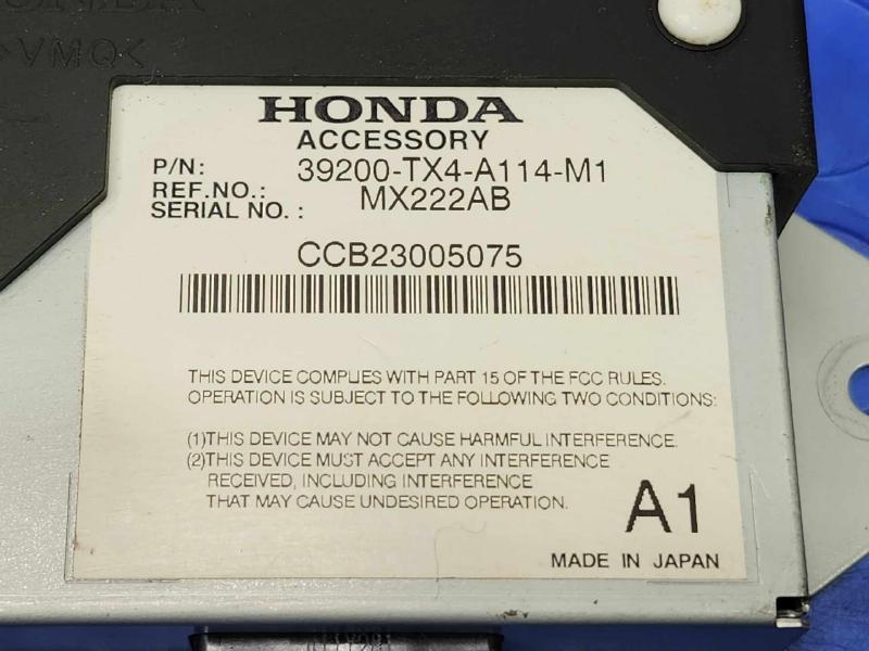 2013 Acura RDX Chassis Brain Box