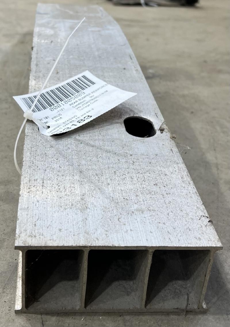 2016 Toyota Prius Rear Bumper Reinforcement