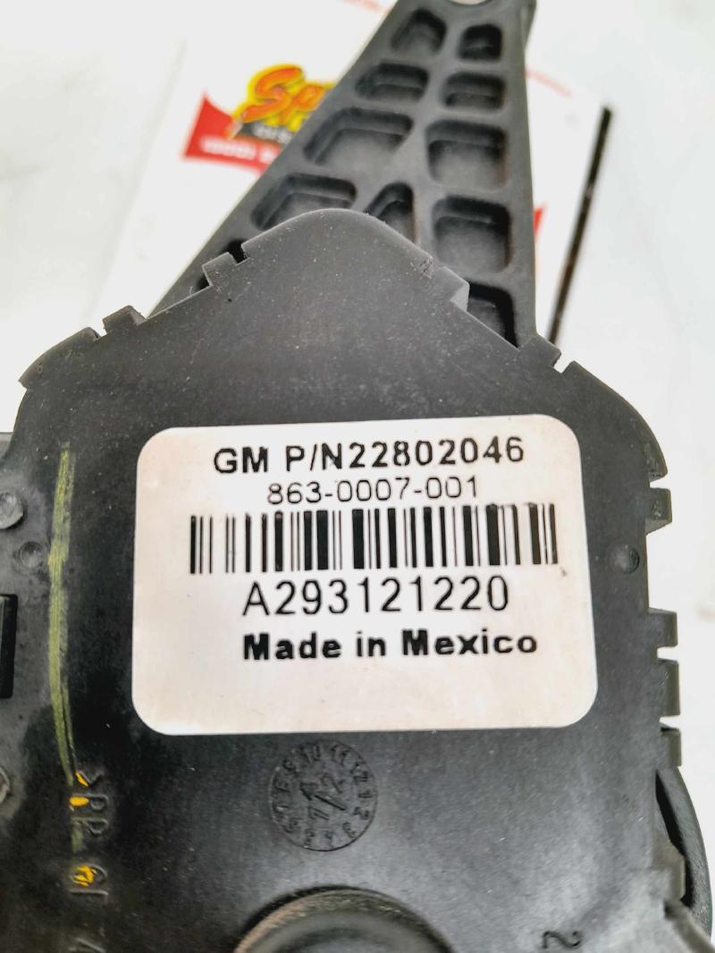 2013 Chevrolet Traverse Pedal Assembly
