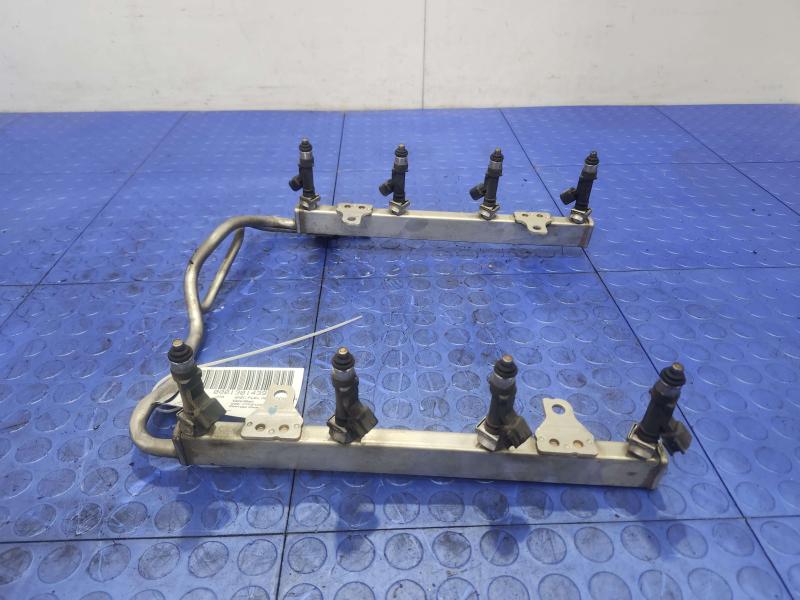 2011-2014 Ford F-150 5.0L Fuel Rail Delivery Pipe and Injectors 8 Pcs OEM BR3Z9F593A