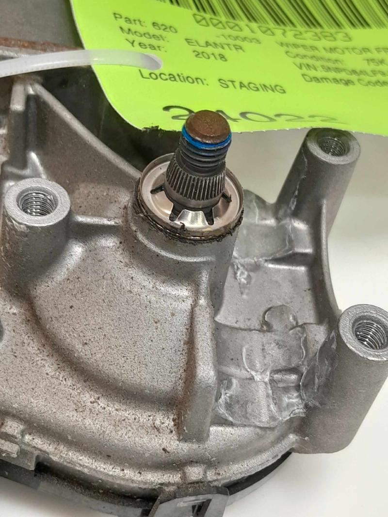 2018 - 2020 Hyundai Elantra Windshield Wiper Motor OEM 98110F2000