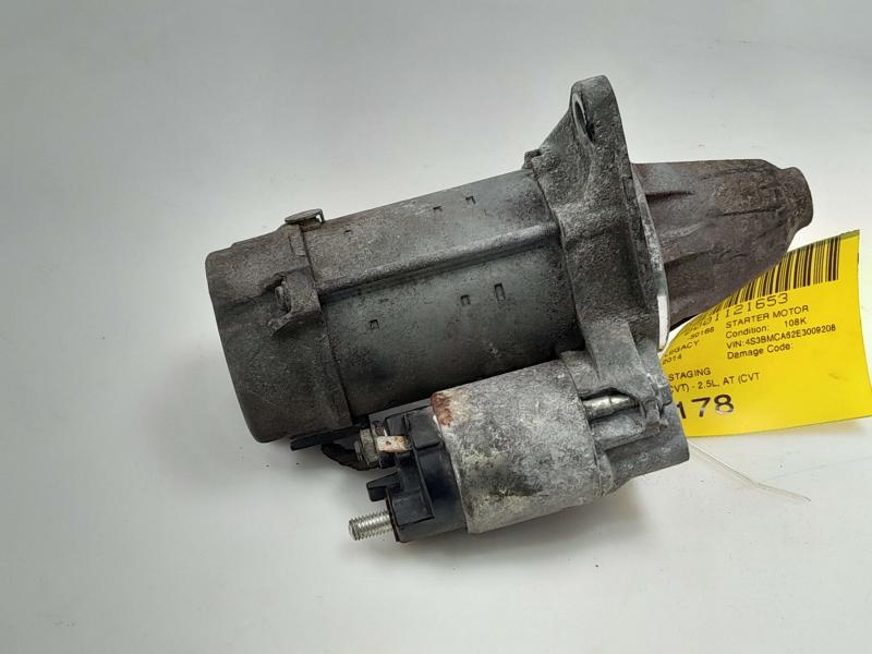 2008-2014 Subaru Legacy Outback 2.5L Starter Motor Fits Automatic Trans  OEM 23300AA59B